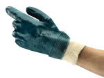 Handschuhe Nitril ölabweisend vollbeschichtet blau Ansell ActivArmr Hylite 47-402