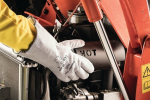 Handschoenen Stof hittebescherming FDA Maat max 180°C grijs Ansell ActivArmr 42-474