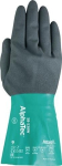 Nitrile chemical protection gloves L=305 grey/green Ansell AlphaTec 58-530W