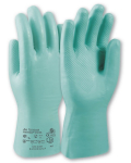 Nitril-Handschuhe grün, EN 388/374/407 Kat III KCL 738 Tricotril Winter