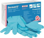 Einweg-Handschuhe BOX=100 Stück EN 388/374 Kat III KCL 740 Dermatril