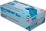 Einweg-Nitril-Handschuhe, unsteril blau,puderfrei EN420/374/455 Kat I Blue Comfort, BOX=100 Stück