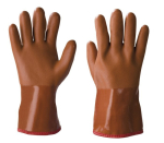 Kälteschutzhandschuhe PVC rotbraun, EN 388 Kat II KCL 690+ Cama Iso