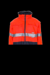 Comfort jacket orange-navy, PO Planam high visibility protection