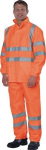 Regenbroek met hoge zichtbaarheid Maat oranje, PE EN 471 klasse 2 EN343