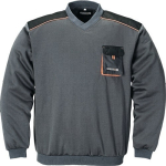 Pullover grau/schwarz/orange, MG Terra Trend