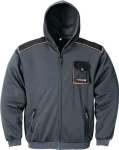 Sweatjacke grau/schwarz/orange, MG Terra Trend