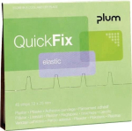 Refill pack with 45 pieces Textile Plaster strips