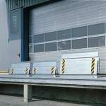 Überfahrbrücke LxB, Aluminium natur Tragfähigkeit 4000 kg, KBS