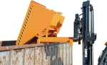Heavy-duty tipper, capacity m³ LxWxH galvanised Automatic unlocking