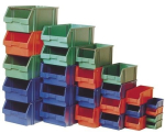 Open fronted storage box, LxWxH PS PU = 10 pieces