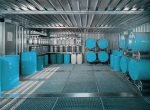 Combinatie van opslagcontainers gedemonteerd, 3 1480 l La