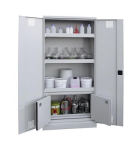 Chemikalien- & Giftschrank H1950xB950xT500 Flügeltüren 2 min Feuerschutz