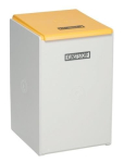 Wertstoffsammler 40 l B 405xH 570 ohne Deckel, lichtgrau