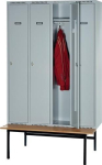 Garderobenschrank Promat HxBxT Sitzbank