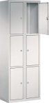 Vakkenkast met sokkel 1800x600x500 6 compartimenten