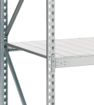 Extra stalen vloerpanelen LxDxH gegalvaniseerd Meta Mini-Rack 600 kg