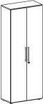 Flügeltürenschrank HxBxT 2160x800x420 2 Türen