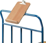 Houten schrijfplank DIN A4 voor platformwagens Fetra