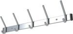 Wandgarderobe Garderobenträger Aluminium 55 Aluhaken, L