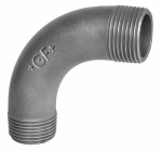 Elbow 90° long no.3 galvanised A/A R ISO/EN G8 Georg Fischer