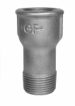 Extension no. 526 galvanised I/A Rp/R Georg Fischer