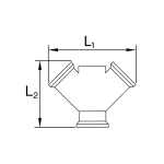 Verteiler IG Messing