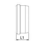 Cutting ring PSR10L/S DIN2353 CF