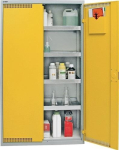 Omgevingskast met ventilatie 4x22 l