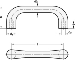 Machined bow handle GN GGG