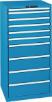 Schubladenschrank, Key Lock HxBxT 1450x717x725 Schubladen Trgf. 75 kg, Vollauszug