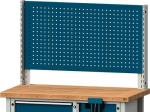BxH 1165x650 gentiaanblauw, geperforeerd vel, ANKE