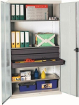 Werkzeug-/Beistellschrank 1800x1000x500, 3 Schubladen Böden