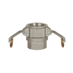 Kupplungsmuffe Typ D DN IG BSPP Kamlok, Aluminium