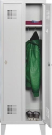Garderobenschrank HxBxT, Abteile Füßen