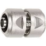 Hose connector nut nickel-plated