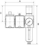Safety Series Futura maintenance station IG 2.5-16 bar, Ball