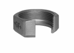 Union nut no. 374 galvanised I G for VS Georg Fischer