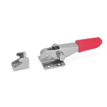 Rolluikspanner met tegenhouder GN 851-320-T-NI Roestvrij staal, zonder trekgreep