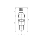 Mist lubricator multifix-mini series IG DN5, 1010l/min, max 20 bar with container