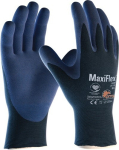 Nitrile foam gloves blue ATG MaxiFlex Elite 34-274