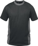 T-shirt Maat zwart/grijs, katoen 180 elysee Madrid