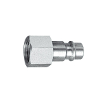 Plug-in nipple NW7.2 IG stainless steel