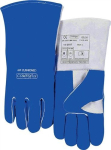 Schweißer-Handschuhe Rindspaltleder L=350, EN 388/407/12477 Ausführung A/B