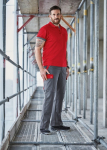 Herren-Bundhose dunkelgrau-rot, MG305 BP 1815 Workwear