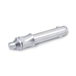 Ball lock pin GN Self-locking, with recessed grip