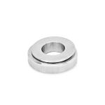 Ball levelling disc GN stainless steel