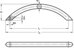 Bow handle GN KU-coated