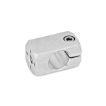 Anbauklemmhalter GN 478-B20-M10-MT matt, gleitgeschliffen