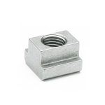 Nut for T-slots DIN stainless steel